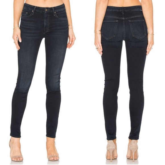 Mother The High Waisted Looker Jeans Coffee Tea or Me Size 29 - Picture 1 of 10